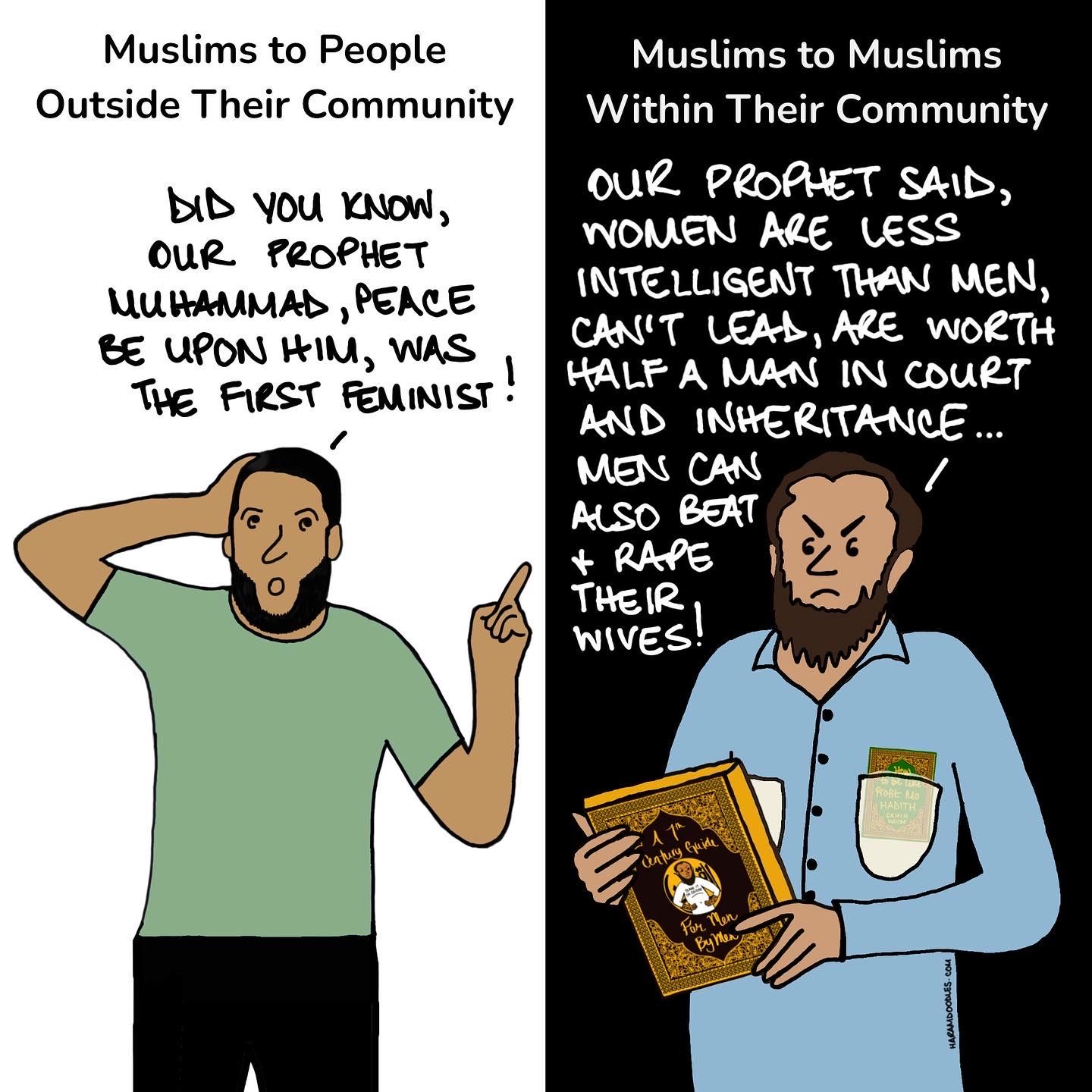 Islam in Public vs. Private