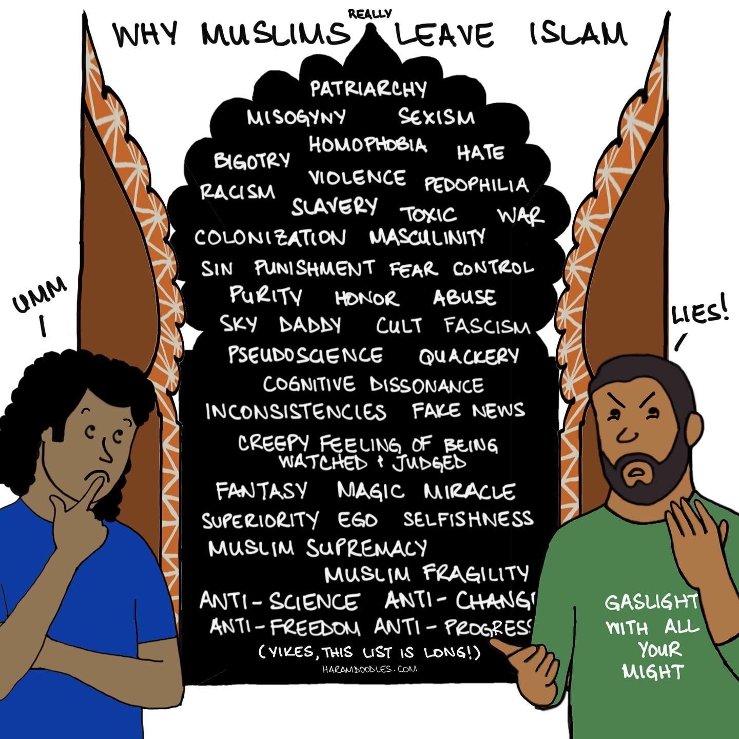 Why Muslims Really Leave Islam
