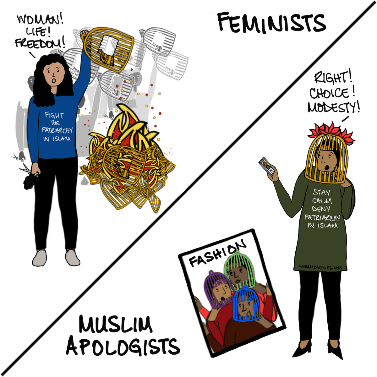 Feminists vs. Muslim Apologists