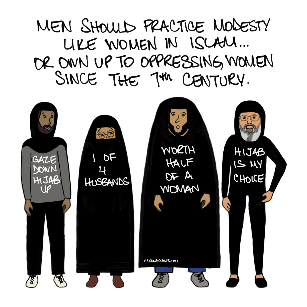 Men Should Practice Modesty Like Women