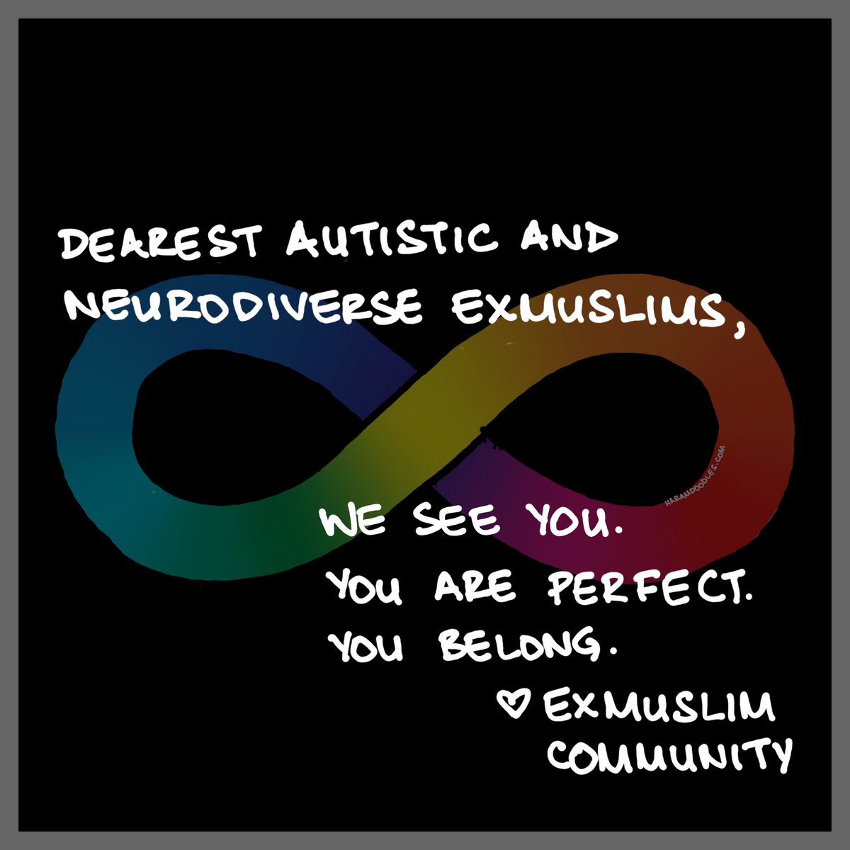 Dearest Austistic ExMuslims