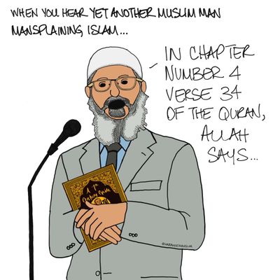 Muslim Man Mansplains Islam
